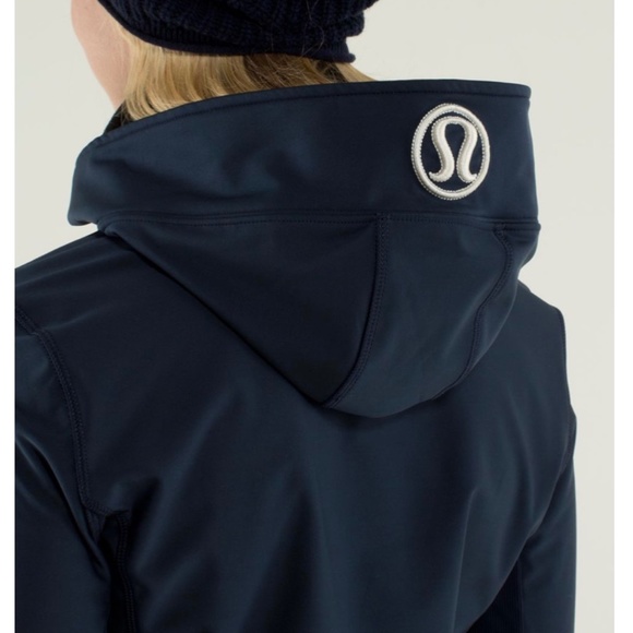 Lululemon Uba Hoodie Lux Softshell Inkwell / Black Jacket - Picture 9 of 16